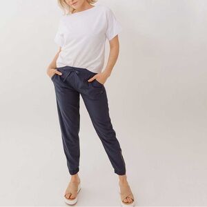 Albion Fit Gray black Jetsetters jogger pants